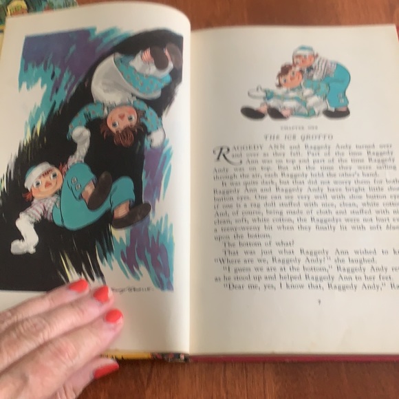 Vintage Raggedy Ann Books-1960-1961. Set of 2 - Picture 9 of 13